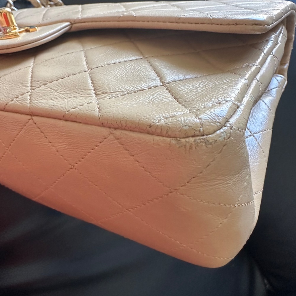 Chanel classic double flap medium ghw - vintage - Picture 13 of 16